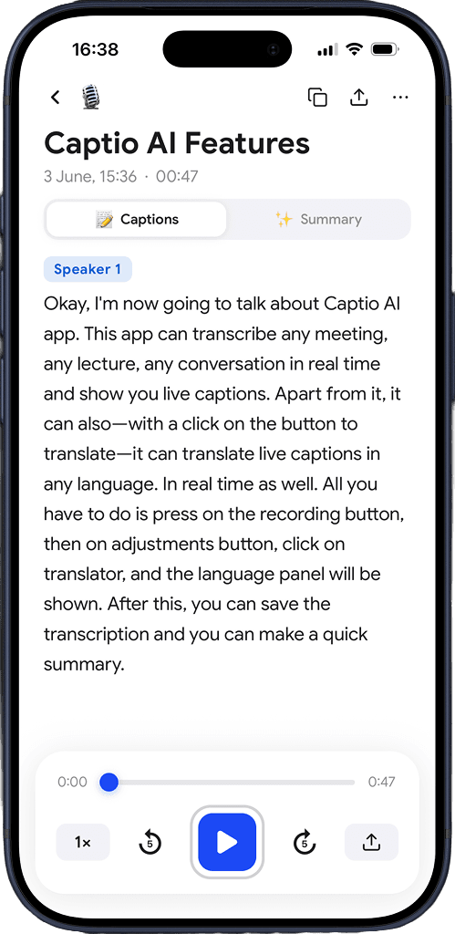 See the transcription